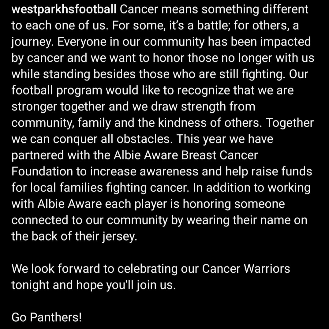 West Park Football tweet media