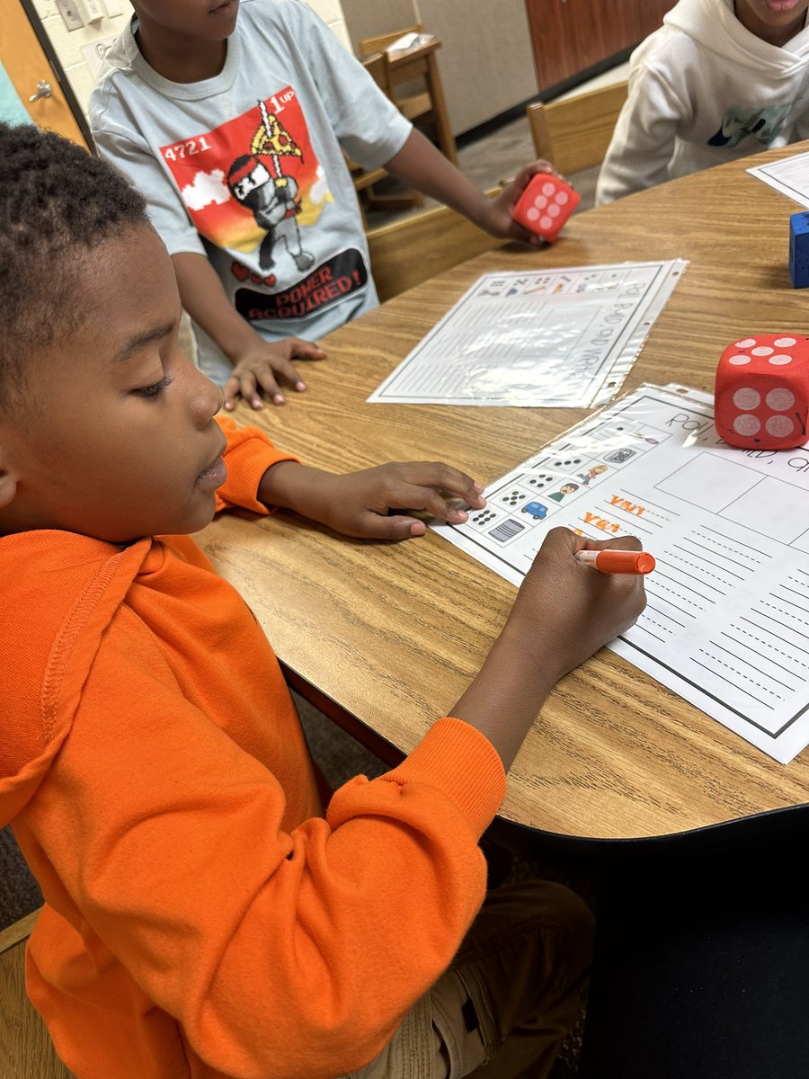 The highlight of my day is #growthhour ! I love working with my first graders !