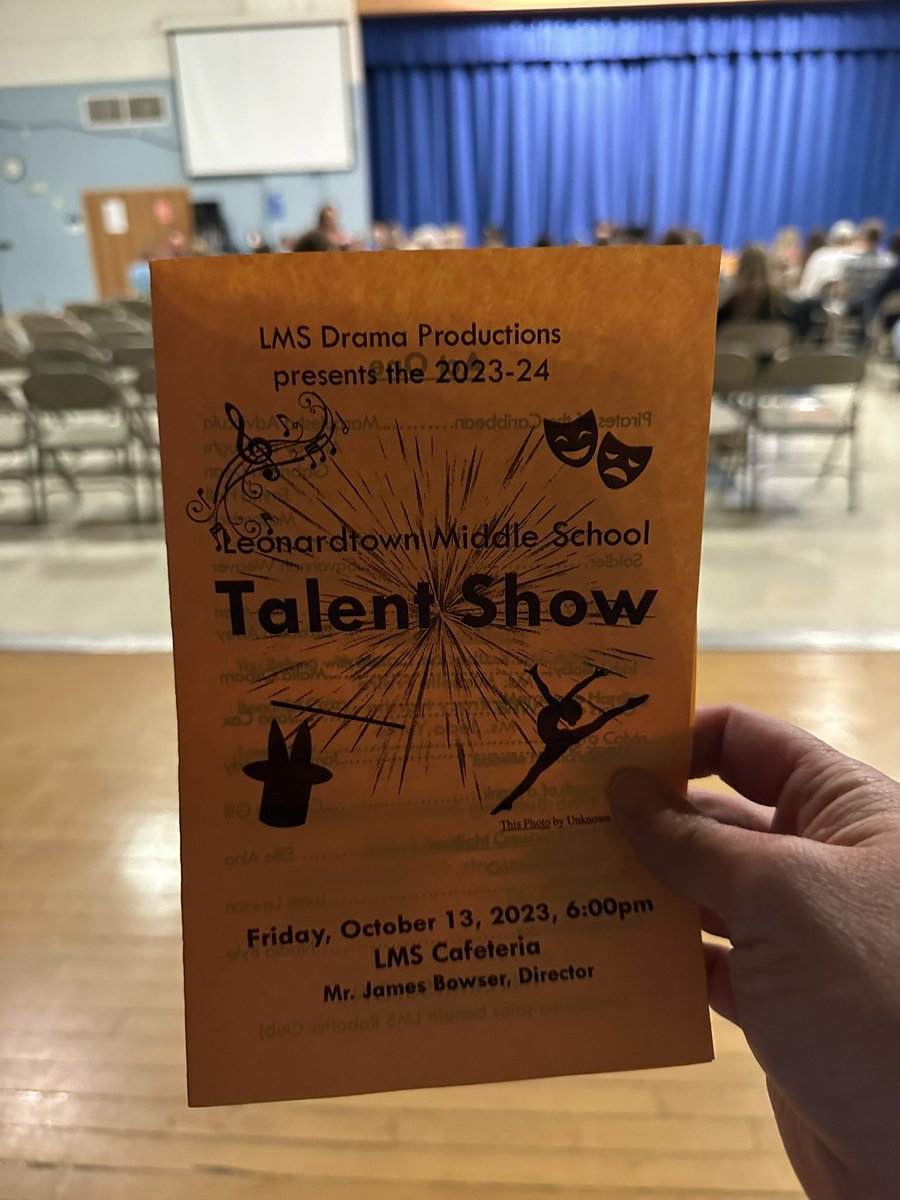 Great night for a talent show! <a href="/lms_smcps/">LMS</a>