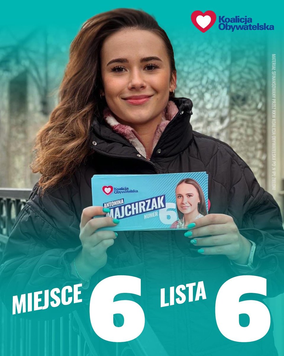 To już ostatnie minuty kampanii i teraz wszystko w Waszych rękach 💙 Proszę o Wasze głosy - każdy jeden, każdy niezwykle ważny! 🗳️ Już w niedzielę postawcie ❌ przy miejscu numer 6️⃣ na liście 6️⃣ i stwórzmy razem Polskę naszych marzeń 🇵🇱