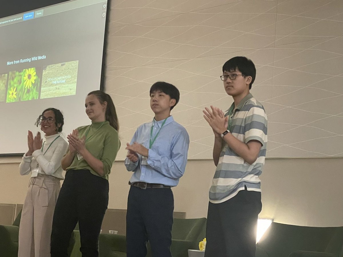 Geo3L's tweet photo. I have to brag my students. Michael Biancardi - 1st year MS student won 2nd prize in 3 minute madness research presentation hosted by UNT AERI. Mentored high schoolers Max Huang and Luke Liu won honerable mention. Great job! Check their presentations in the comment. https://t.co/P192S6pxbJ