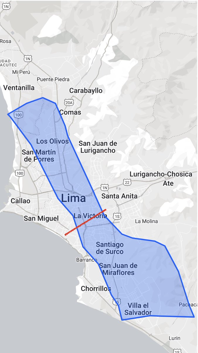 spookfrook's tweet photo. Gaza sobre Lima en tamaño relativo. Israel quiere evacuar en 24 horas a más de un millón de Palestinos que viven al norte de la línea roja. https://t.co/cLDT77faqm