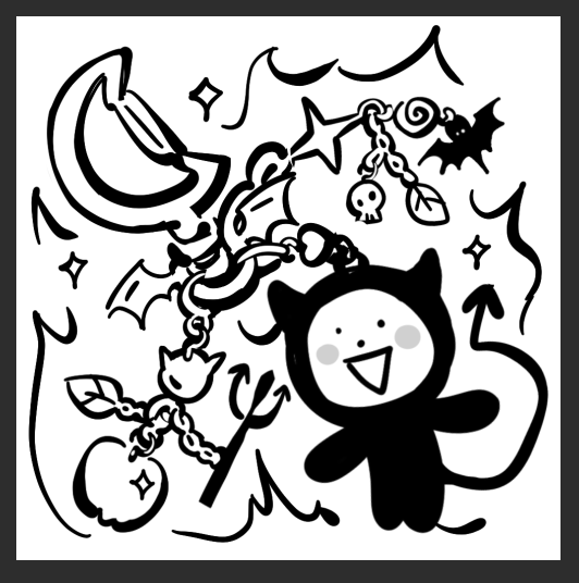 working on some matching stickers :-) ive been obsessed with cluttered beadwork lately 