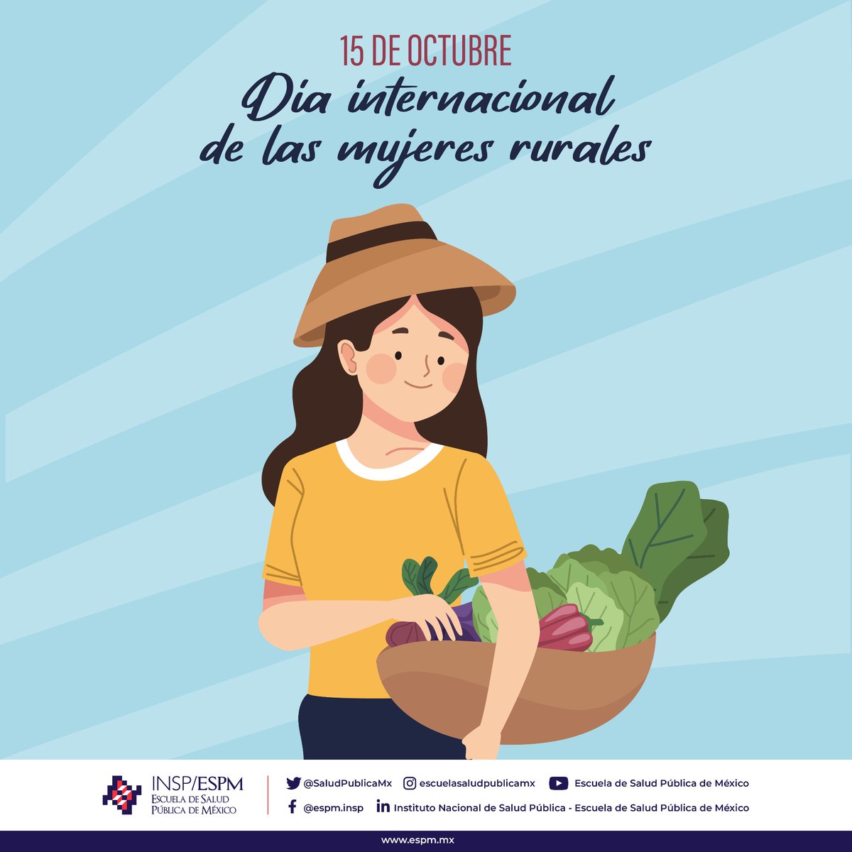 En el Día Internacional de las Mujeres Rurales, celebramos el esfuerzo incansable de las mujeres que cultivan alimentos de calidad para el mundo 🌎👩🏻‍🌾 Su papel es esencial, pero enfrentan desafíos ➡️ Conoce más aquí: 🔗 bit.ly/3PYux0f #SomosSalubristas