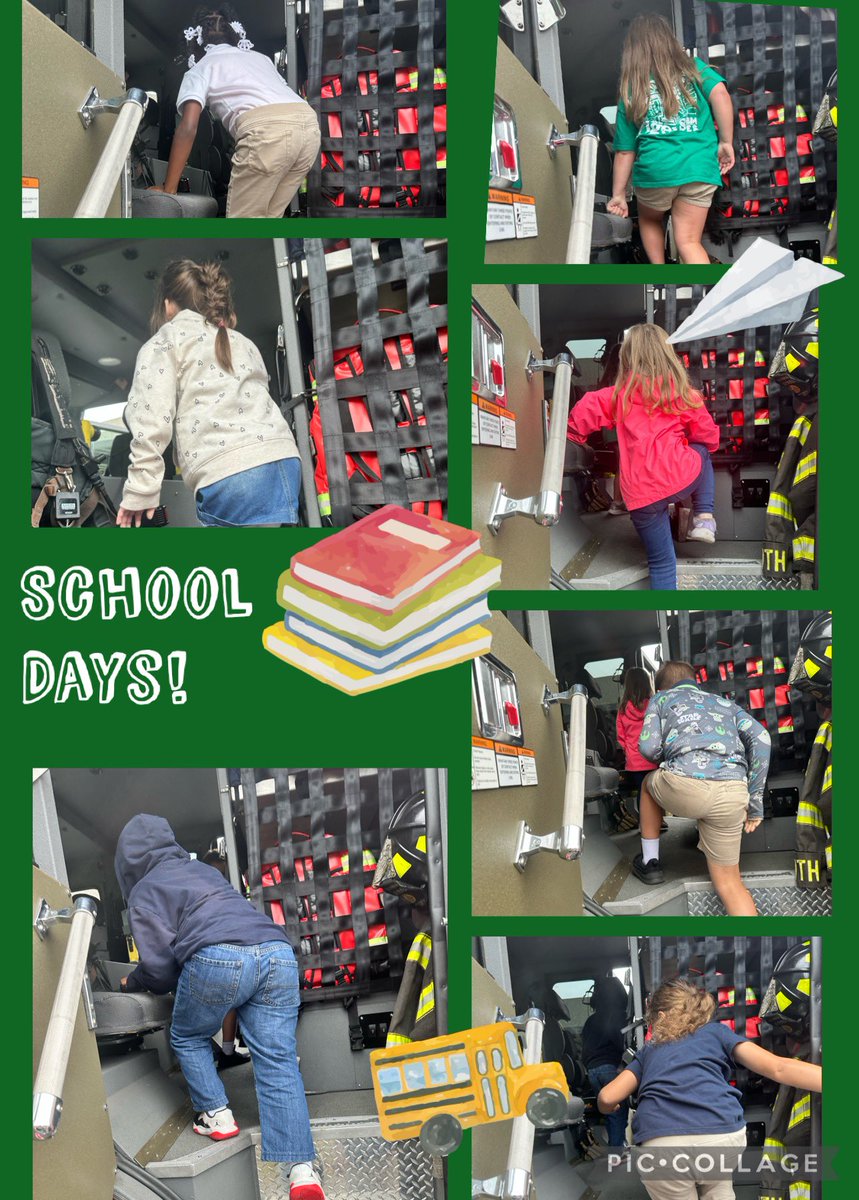 Today our fire department sent a crew out to teach us about fire safety and show us how the big red truck works! My firsties loved seeing the firefighters in person and getting to go in the truck! Ooohweee! Happy Friday! <a href="/bay_minette/">Bay Minette Elementary</a>