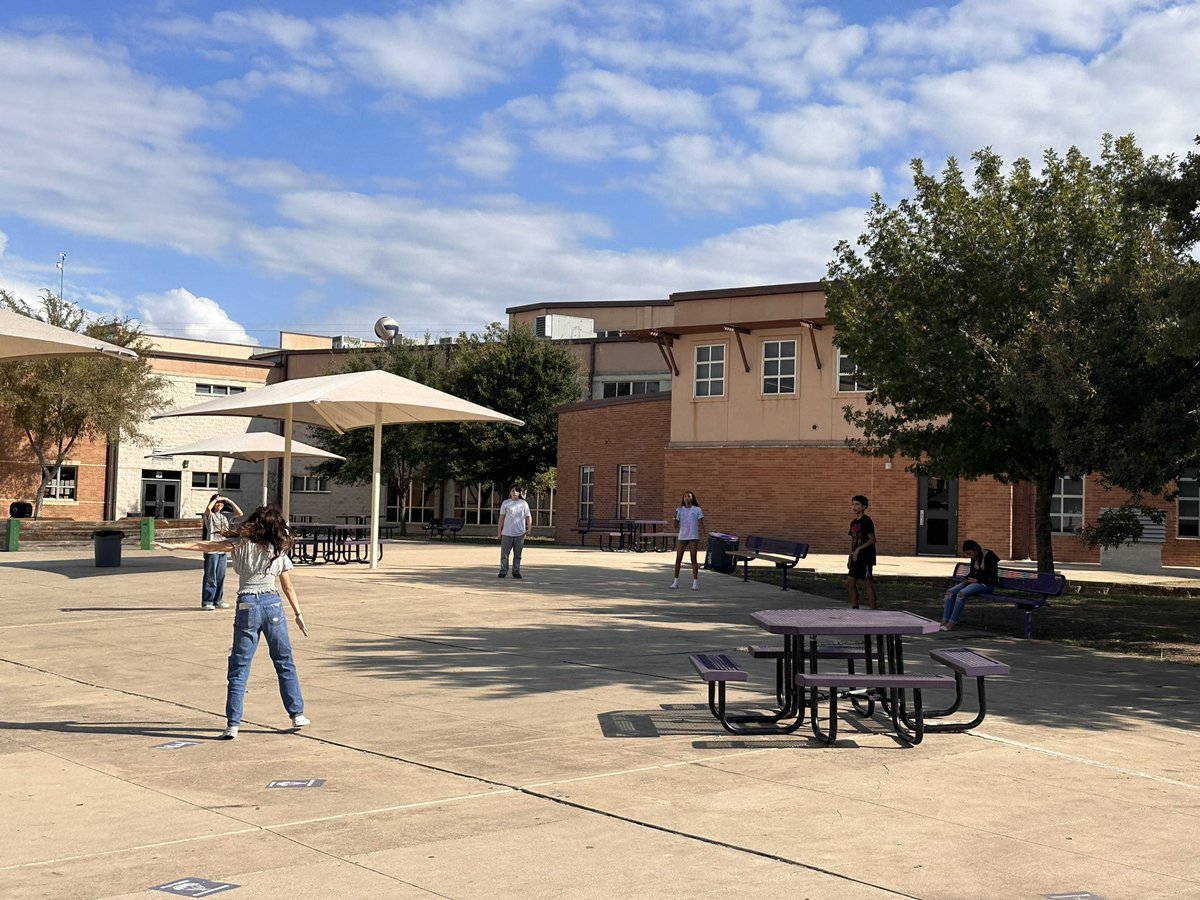 I love seeing kids be kids! Even middle schoolers need an ocassional recess. 😊
