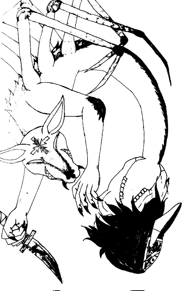 Ravey_Nevermore's tweet photo. Days 11/14 (because I misread) : insects and parasite
Wanted to draw HABIT for awhile. Added a variet like Tribe Twelve's editing.
#goretober2023 #EverymanHybrid #HABIT #slendervers https://t.co/pxaqMcFiME
