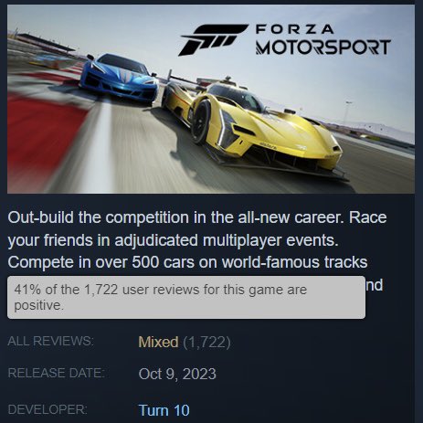 Forza Motorsport 6 - Metacritic