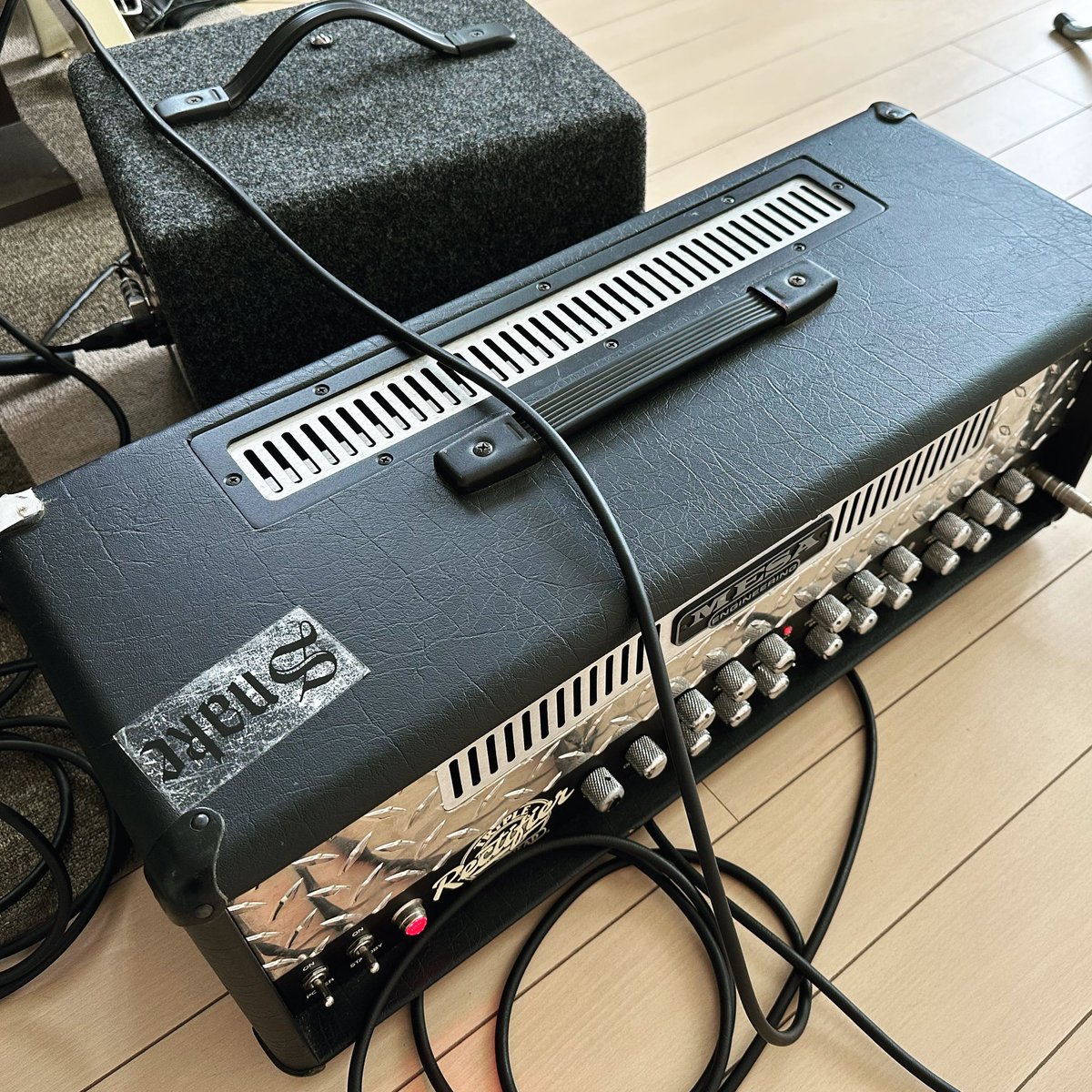 KOJISRTV's tweet image. 厳しい戦いが始まる！
頑張るのだ！
#MesaBoogie
#TripleRectifier