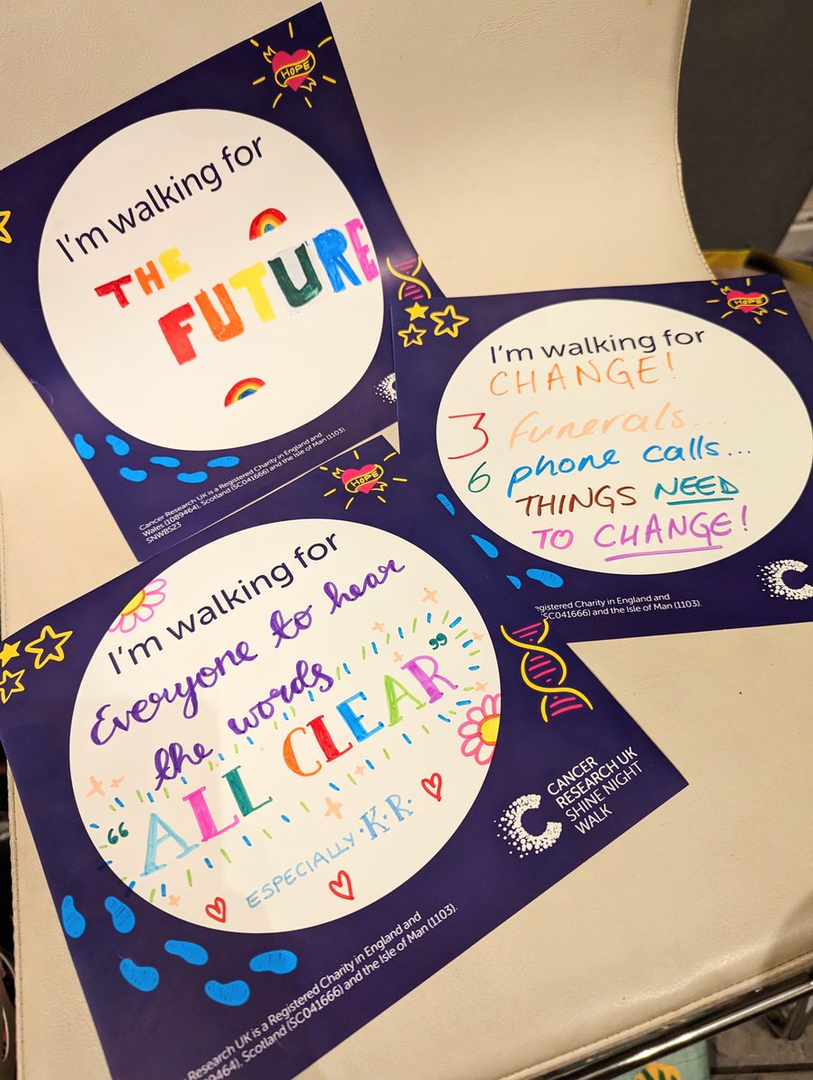 And we're off ! #shinewalk <a href="/CR_UK/">Cancer Research UK</a>