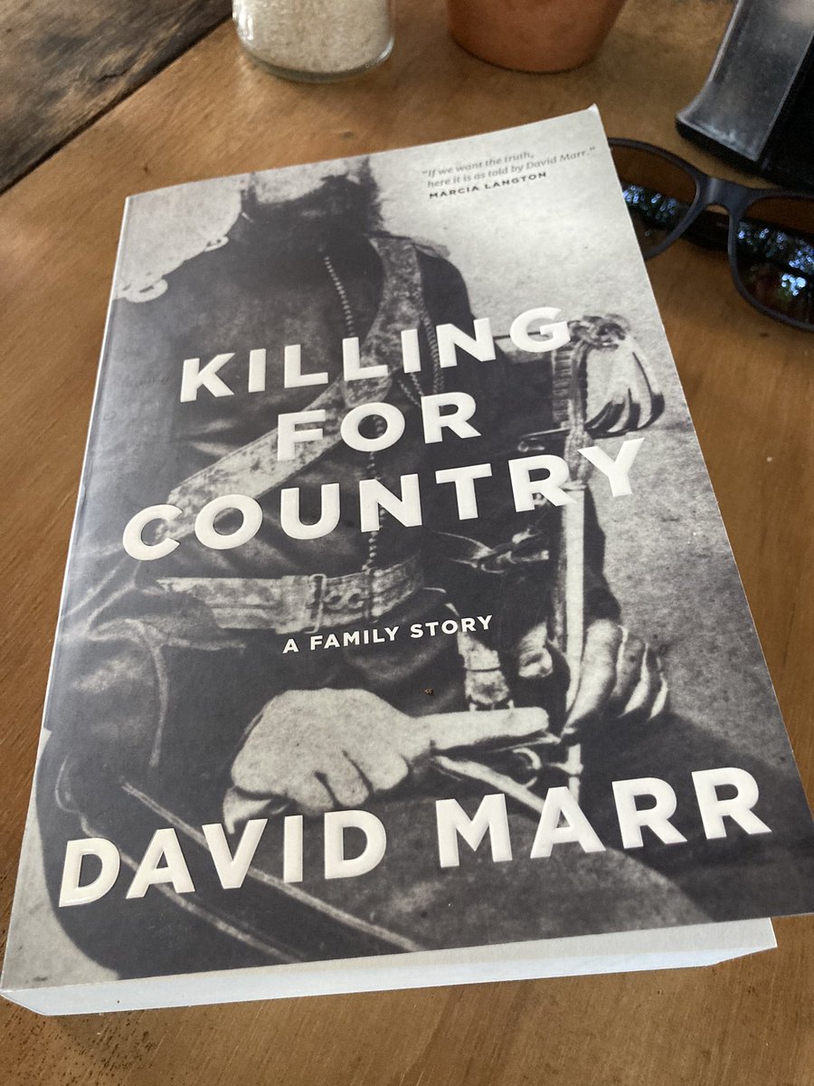 Raymartin55's tweet photo. Maybe we should have started with truth telling?
‘No man, who comes to this Colony and has ground and cattle and Corn, can dispassionately view the subject of the Blacks, their interest says annihilate the race.’
Lancelot Threlkeld, 1826 https://t.co/oYrWHLEgli