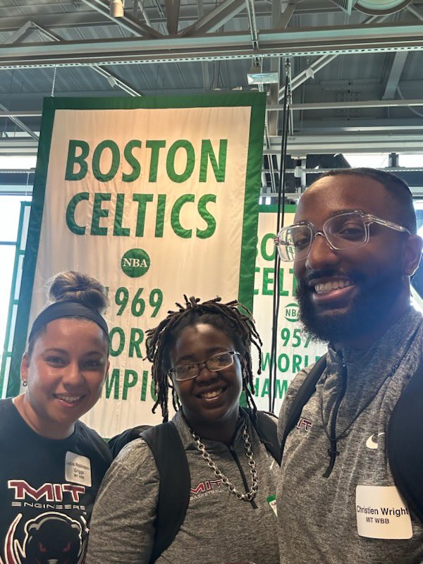 Staff PD day at <a href="/celtics/">Boston Celtics</a> practice today! Grateful to observe and learn! #DIG #MITWBB #Climbing
