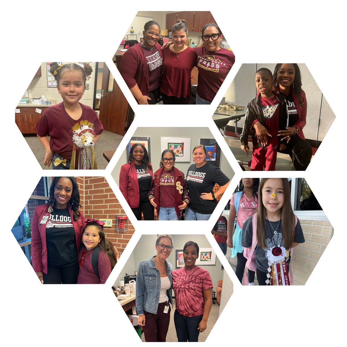 #FutureBulldogs were cheering on <a href="/HumbleISD_SCHS/">Summer Creek High</a> all today for their Homecoming game tonight! #WeAreLakeshore <a href="/PrincipalBenton/">Richarria Benton M. Ed</a> <a href="/MrsBurke_LSE/">Melyssa Burke</a> Good luck tonight Bulldogs!