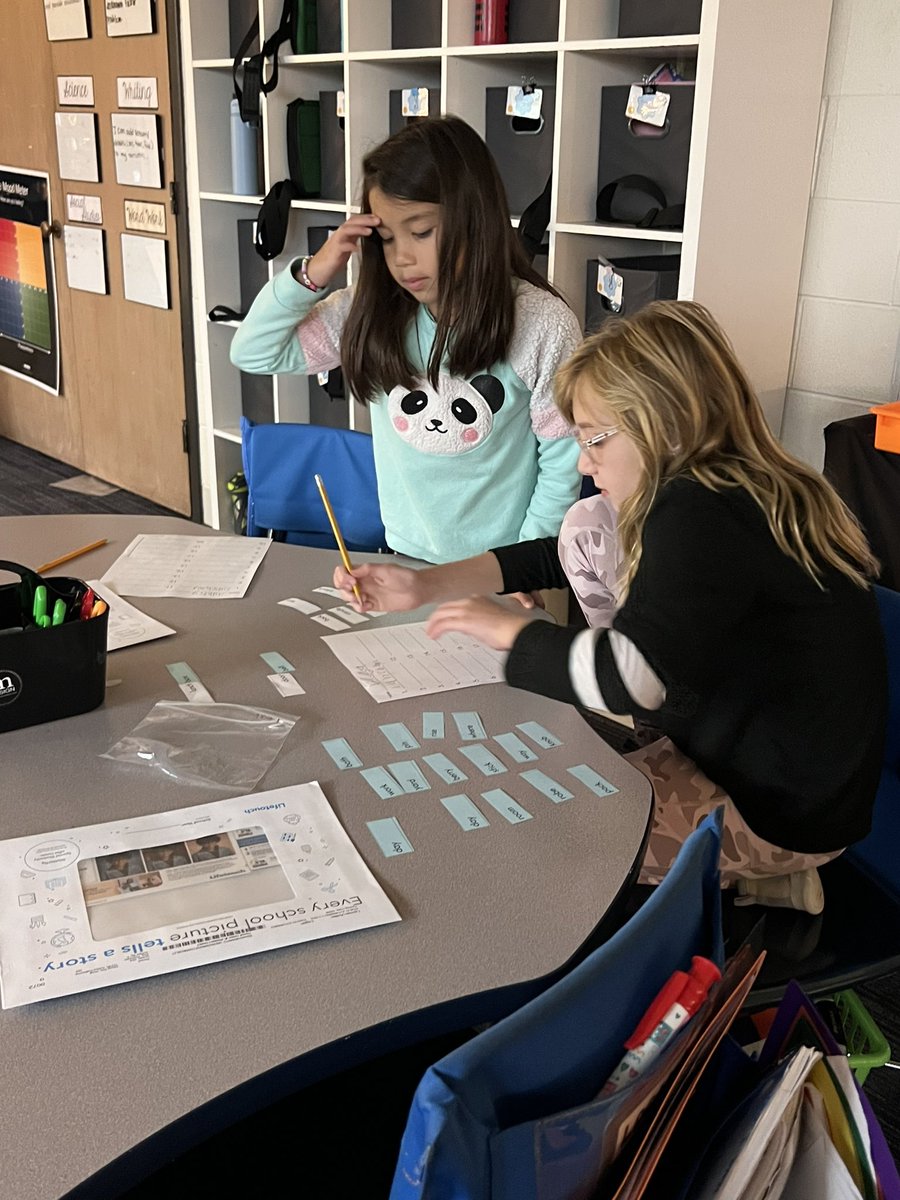 #Todayin3rdGrade We learned that in most compound words- each smaller word contributes to the meaning of the whole word! Check out our partner work