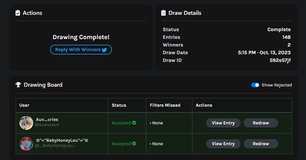Polaris Maru➖➕⛓️/ Stream Graphics / VGEN artist 💚 (@xmarumaru_) on Twitter photo #Raffle Halloween
Winners: <a href="/suaveauv/">Auv_cries🦝😈</a> and @_BabyHoneyLou_♥
☆૮꒰ˊᗜˋ* ꒱ა Thank you all very much, stay tuned because Christmas is coming and there are some goodies to come. #Raffle Halloween
Winners: <a href="/suaveauv/">Auv_cries🦝😈</a> and @_BabyHoneyLou_♥
☆૮꒰ˊᗜˋ* ꒱ა Thank you all very much, stay tuned because Christmas is coming and there are some goodies to come.