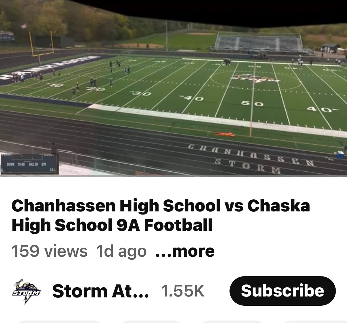 Chaska Hawks Touchdown Club tweet media