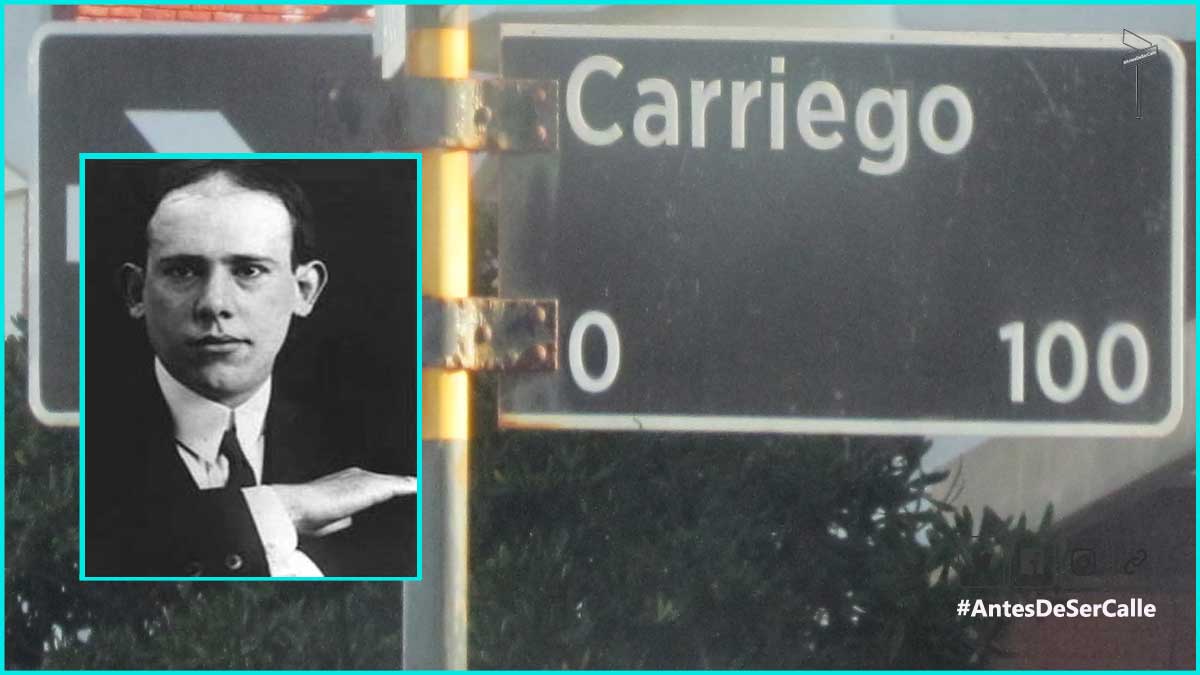 👉 #AntesDeSerCalle Su nombre completo era Evaristo Francisco Estanislao Carriego

📆 Había nacido en Paraná, Entre Rios en 1883

📌 Fue escritor y uno de los principales exponentes del posmodernismo en la literatura del país.
⬇️