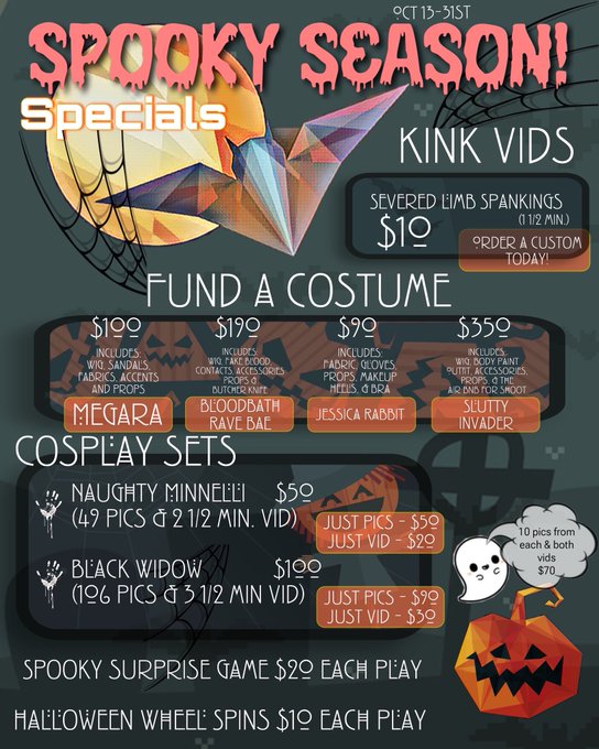 From today to Halloween Cum play a game!! https://t.co/J6XlmG8BCZ<a href="/tag/findom"class="tags"><span>#findom</span></a><a href="/tag/busty"class="tags"><span>#busty</span></a><a href="/tag/nsfw"class="tags"><span>#nsfw</span></a><a href="/tag/amputee"class="tags"><span>#amputee</span></a><a href="/tag/slut"class="tags"><span>#slut</span></a><a href="/tag/paypiggie"class="tags"><span>#paypiggie</span></a>