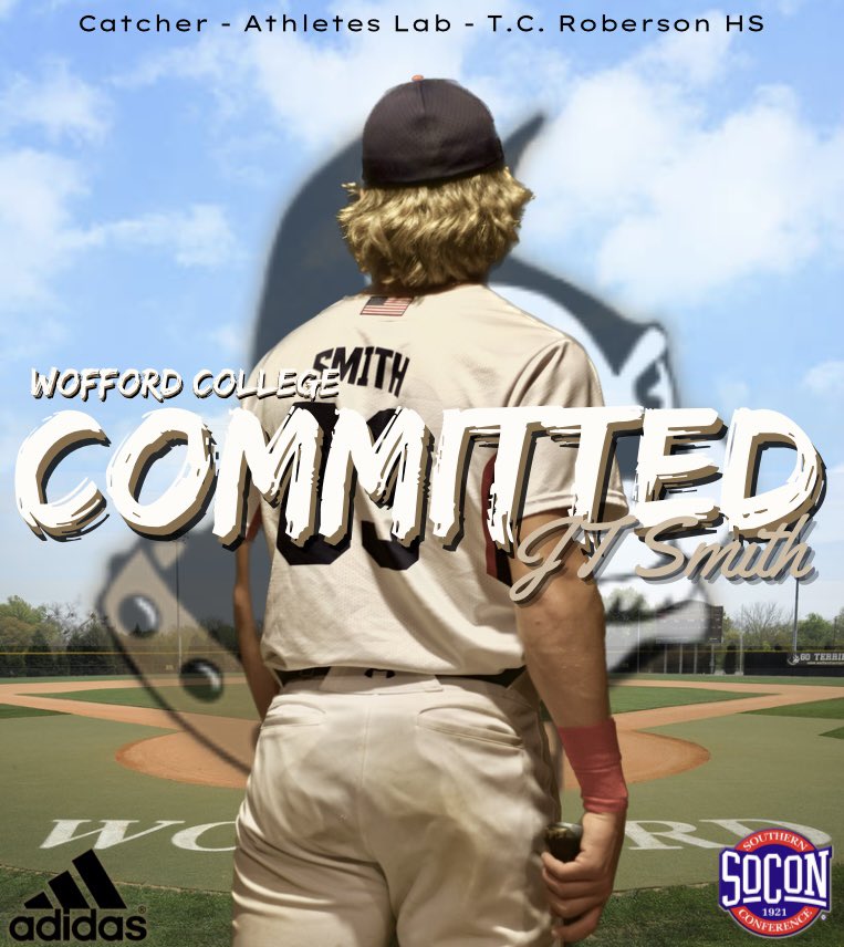 I am excited to announce my commitment to play division 1 baseball at Wofford College. Thank you to my family, friends, and coaches for supporting me. Huge thanks to Coach Edwards and the rest of the Wofford staff for the opportunity. Go Terriers! <a href="/WoffordBaseball/">Wofford Baseball</a> <a href="/Athletes_Lab/">Athletes Lab</a>