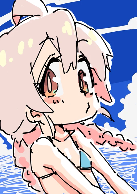 #はてなを付けると可愛くなる選手権                            ◢███◣                           █◤ ◥█                           █           █                                  ◢█◤                                  █                                  █ 