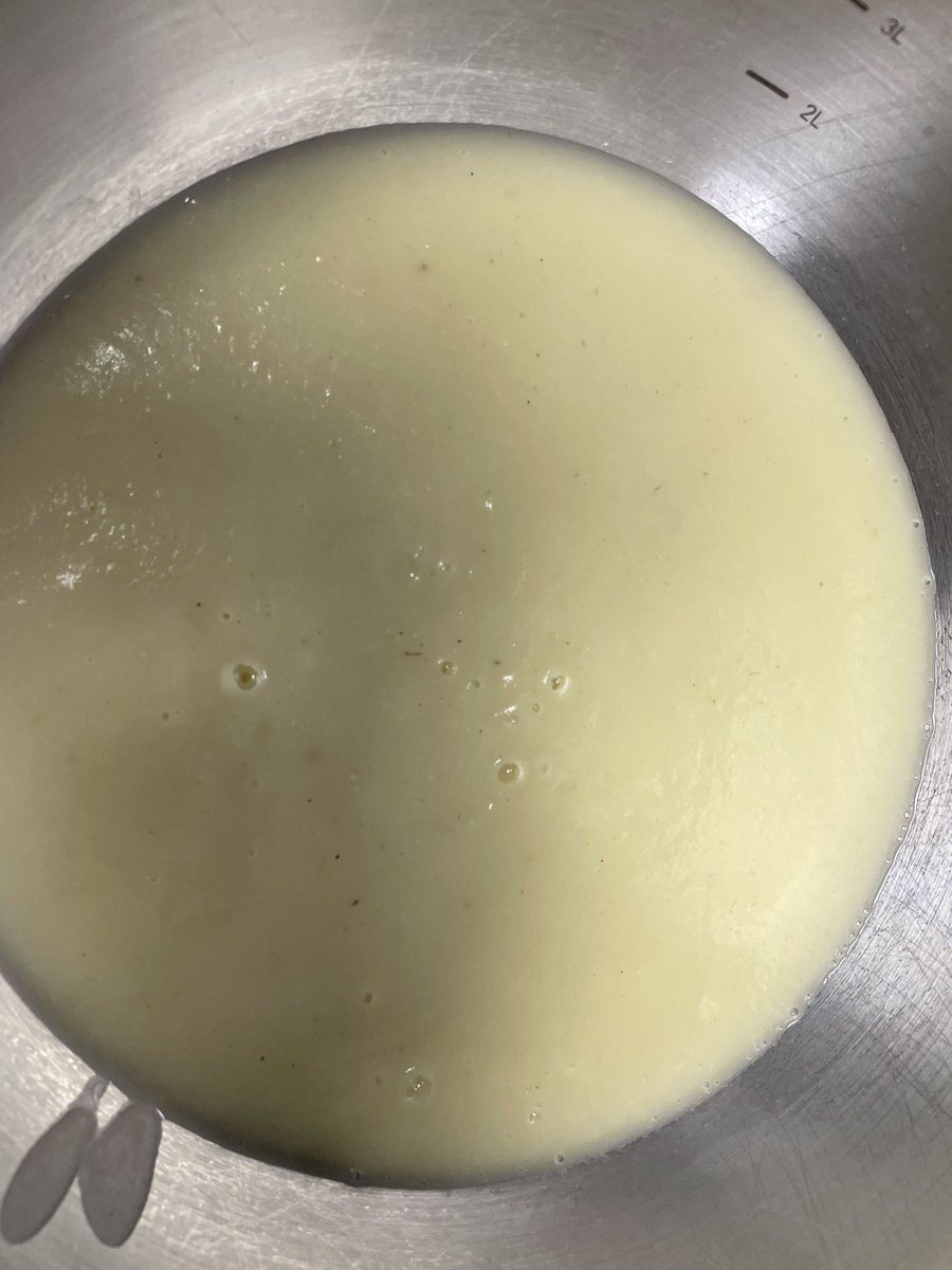 On the taste testing menu this week…potato leek soup using some of the veggies in our <a href="/NourishNS/">Nourish NS</a> Nourish Your Roots veggie box. It was very tasty! @HRCEHealthPromo