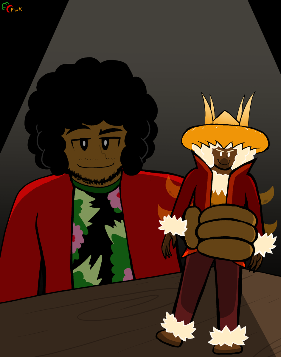 WanderingStudi2's tweet photo. @STAGSBANE Me N my sona https://t.co/wUYw904xS4