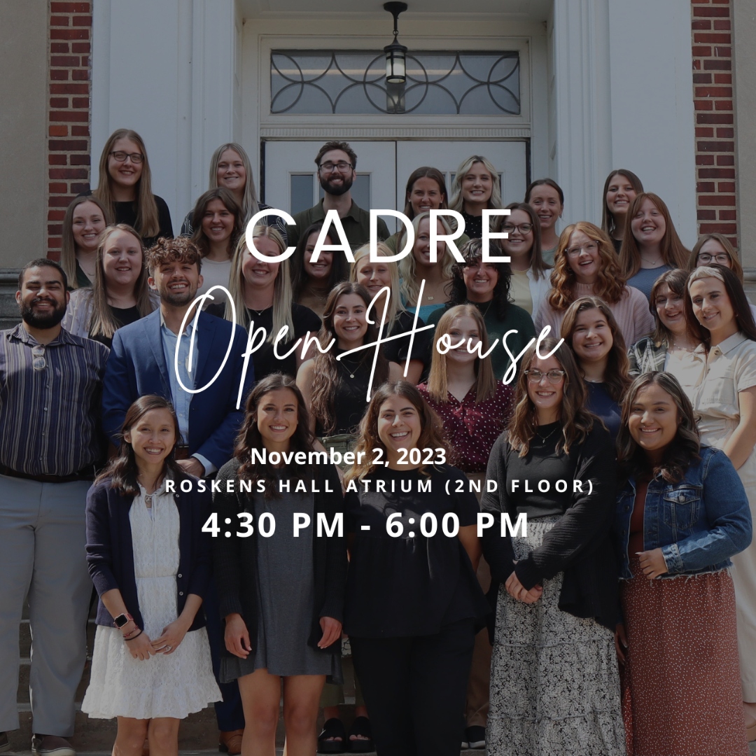 📆SAVE THE DATE📆

This year's CADRE open house will be held on November 2nd, 2023 in the Roskens Hall Atrium. Come learn about our program, talk to your potential mentors, and meet former CADRE teachers. We'll see you there!
#CADREProject #CADRE