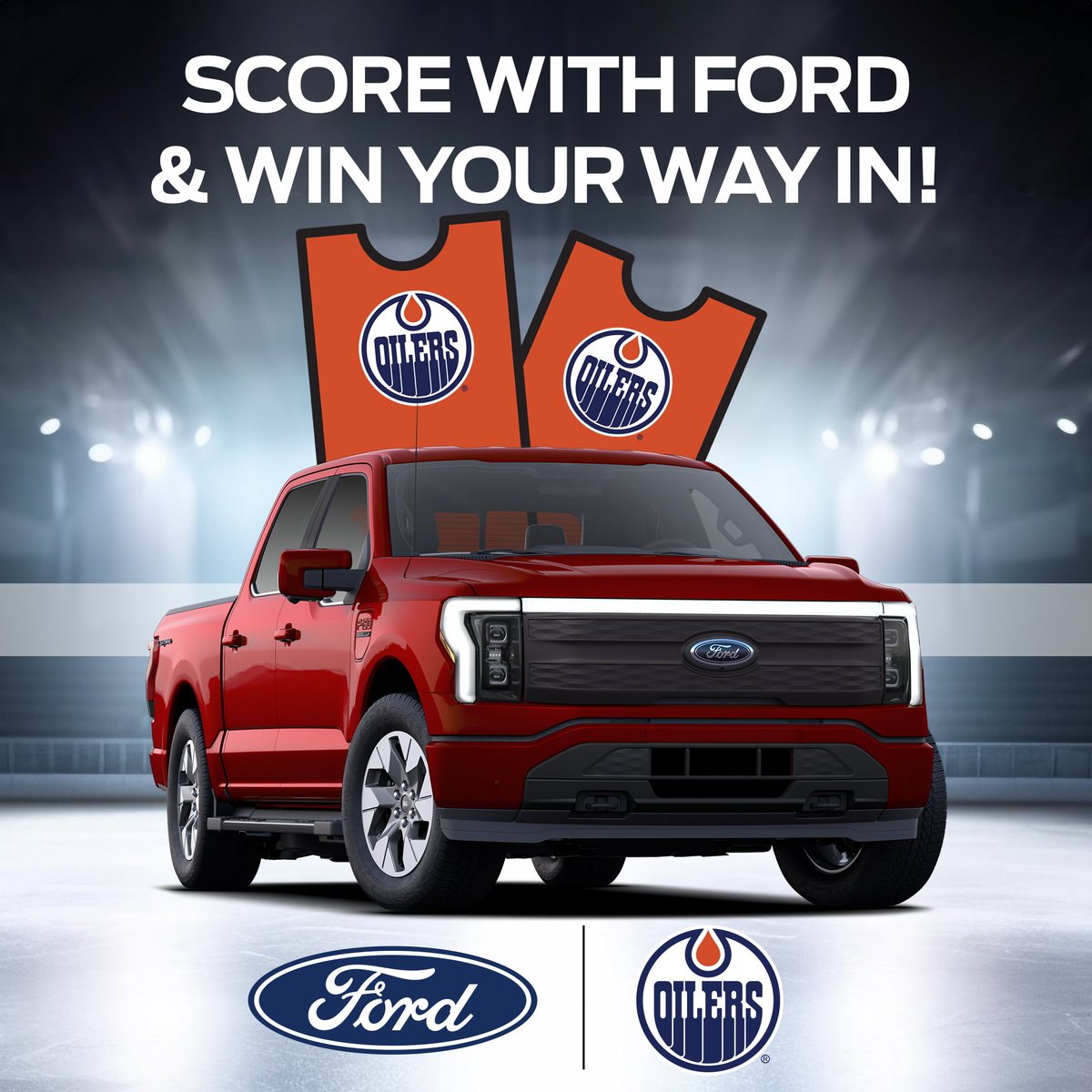 EdmontonOilers's tweet image. 🚨 TICKET GIVEAWAY 🚨

As a proud partner of the #Oilers, our friends at @FordCanada want to send you to the home opener tomorrow night vs. Vancouver at @RogersPlace! Repost &amp;amp; reply with who you would bring to the game to be to be entered to win a pair of tickets 🎉