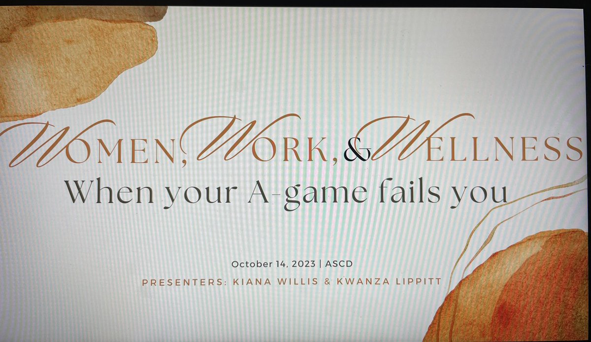 Can’t wait to see you in our session tomorrow. <a href="/KWillisEDYou/">Kiana Willis</a> #ASCDLeadershipSummit