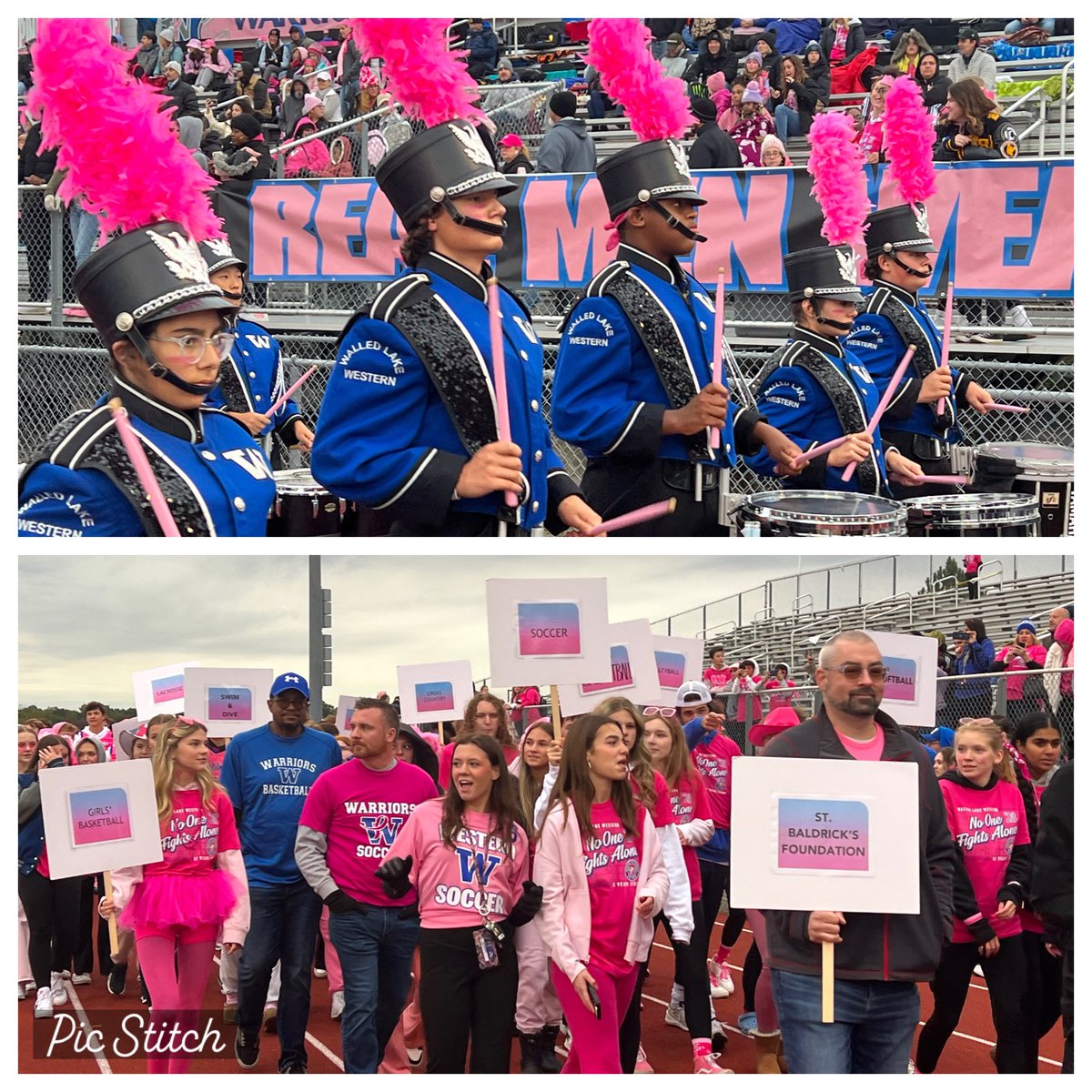KWhiteWLWap's tweet photo. No One Fights Alone! @WLWWARRIORS @WLWAthletics @WalledLkSchools @WLW_W4W https://t.co/EVaJkCHKjG