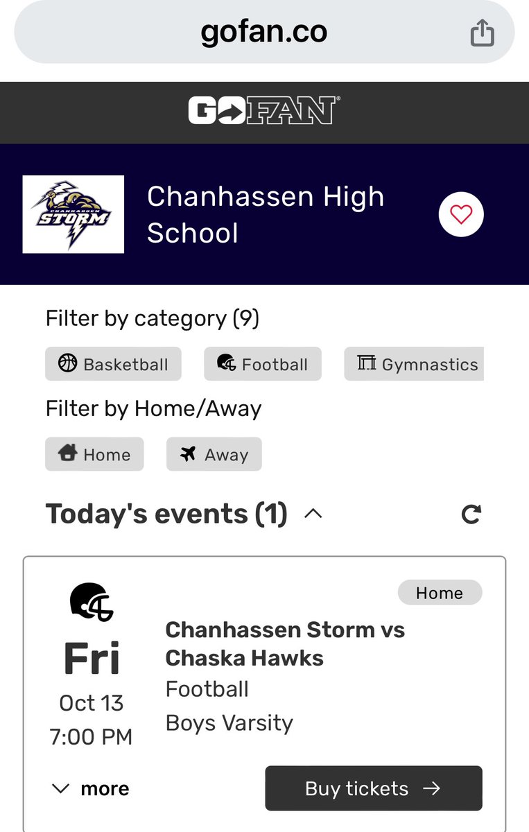 Chaska Hawks Touchdown Club tweet media