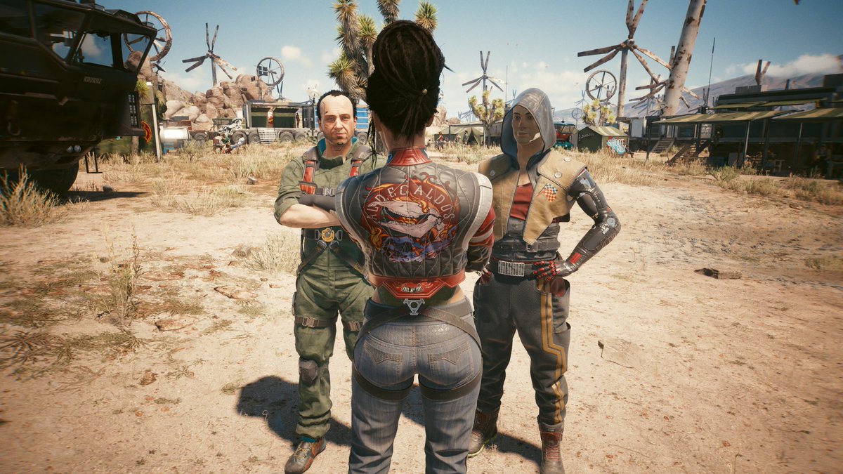 solid_slug1984's tweet image. Always stay behind Panam 🤣🤣 #PS5Share, #Cyberpunk2077