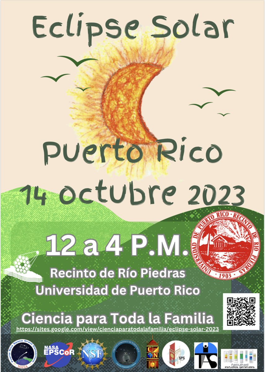 ¡Mañana acompañanos a ver el eclipse solar!🌘