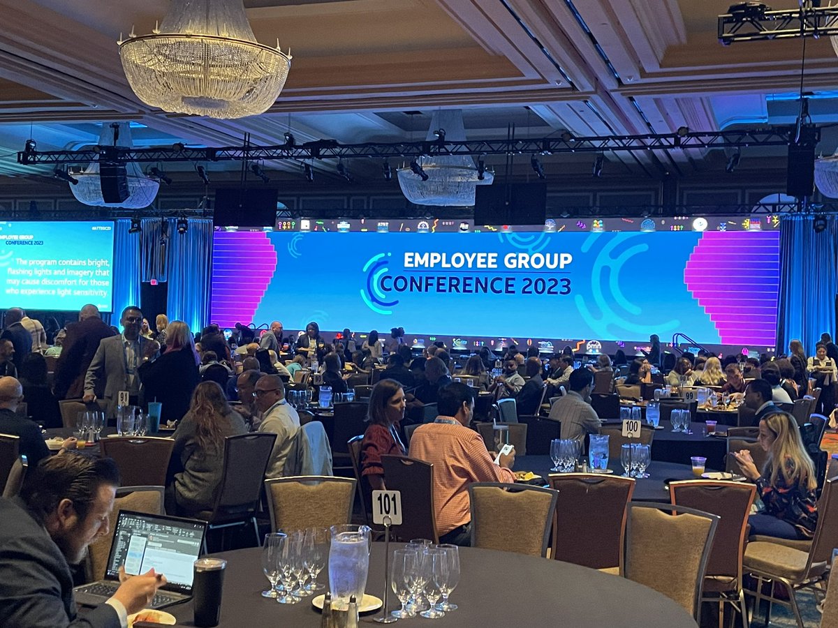 Five years ago during my job interview at AT&amp;T I thought about traveling to headquarters. Yesterday, I was at AT&amp;T headquarters for the first time and today I was able to be part of the Employee Group Conference. Proud 2 B part of this top worldwide company. #LifeAtATT #ATTEGC23