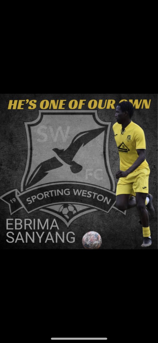 paulo_binsey's tweet photo. Good luck mate👏🏻, @WSM_AFCOfficial @sporting_50 #upthesporting #sportingwestonfc https://t.co/SSAgHeLhVX