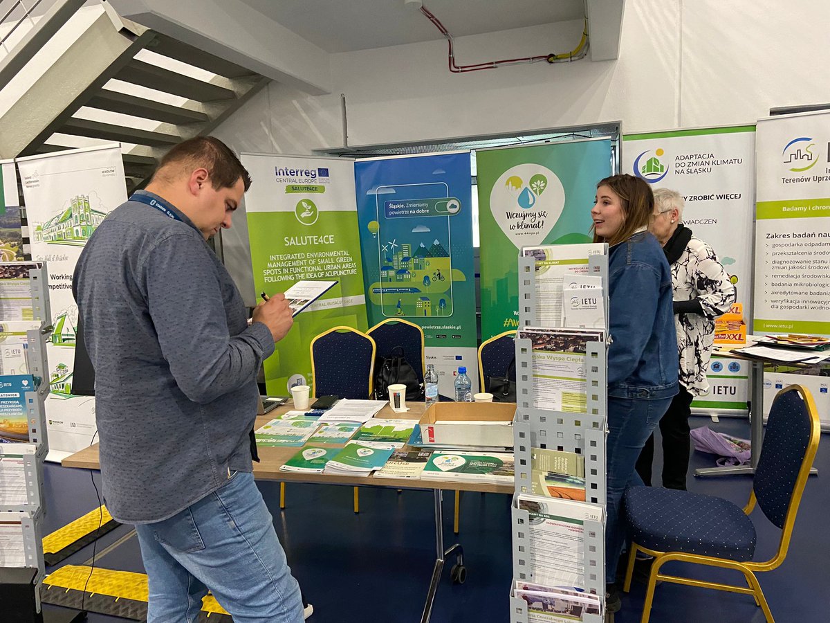IETU_PL's tweet photo. Dziękujemy 💚💙wszystkim, którzy wzięli udział w badaniu ankietowym✅✍️w ramach projektu @UPSURGE_H2020 na temat #ZieleńwMieście #BZI realizowanego podczas II Śląskiego Konwentu Klimatycznego CLIMATE-CON 2023👍 https://t.co/HlhaOVfukx