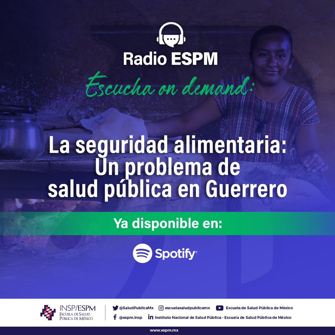 #RadioESPM 🎙️ En esta entrega, Xiomara nos platica sobre el rol esencial de las mujeres rurales e indígenas en la seguridad alimentaria de Guerrero, ¡disponible en Spotify! 🔰 🔗 bit.ly/3Qj1XIp #DíaInternacionalDeLasMujeresRurales #SomosSalubristas #ComunidadEnAcción