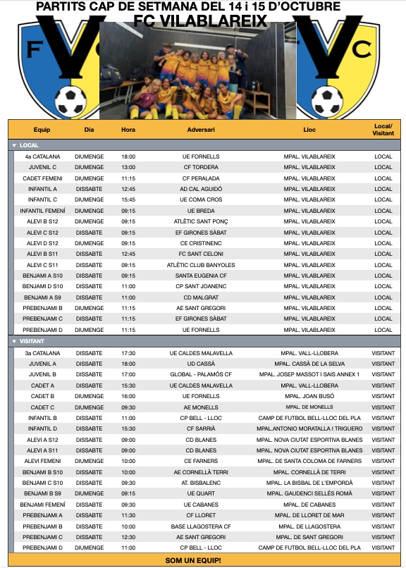 FC Vilablareix. (@fc_vilablareix) on Twitter photo 