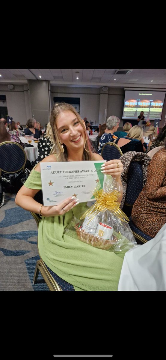 LTHT Adult SLT ๐ (@ltht_slt) on Twitter photo Massive congratulations to our lovely department secretary Emily on winning secretary of the year at the <a href="/LTHTTherapyCSU/">LTHT Adult Therapies CSU</a> awards ๐๐๐๐๐ช๐พ๐พ๐พ Massive congratulations to our lovely department secretary Emily on winning secretary of the year at the <a href="/LTHTTherapyCSU/">LTHT Adult Therapies CSU</a> awards ๐๐๐๐๐ช๐พ๐พ๐พ