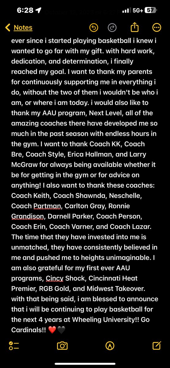 Cylee Leggett (@cyleeleggett) on Twitter photo i am blessed to announce that i will be continuing to play basketball for the next 4 years at Wheeling University!! Go Cardinals!! ❤️🖤#RollCards <a href="/Coachlazar/">Adam Lazar</a> <a href="/Mrs_Turner_2U/">Breanna Turner (Rucker)</a> <a href="/CoachKay0/">Coach K</a> <a href="/Cubanb50/">Keith Braswell</a> <a href="/CoachPartman/">Coach Partman, B.S, M.S.</a> <a href="/RonnieGrandison/">Coach Ronnie</a> i am blessed to announce that i will be continuing to play basketball for the next 4 years at Wheeling University!! Go Cardinals!! ❤️🖤#RollCards <a href="/Coachlazar/">Adam Lazar</a> <a href="/Mrs_Turner_2U/">Breanna Turner (Rucker)</a> <a href="/CoachKay0/">Coach K</a> <a href="/Cubanb50/">Keith Braswell</a> <a href="/CoachPartman/">Coach Partman, B.S, M.S.</a> <a href="/RonnieGrandison/">Coach Ronnie</a>