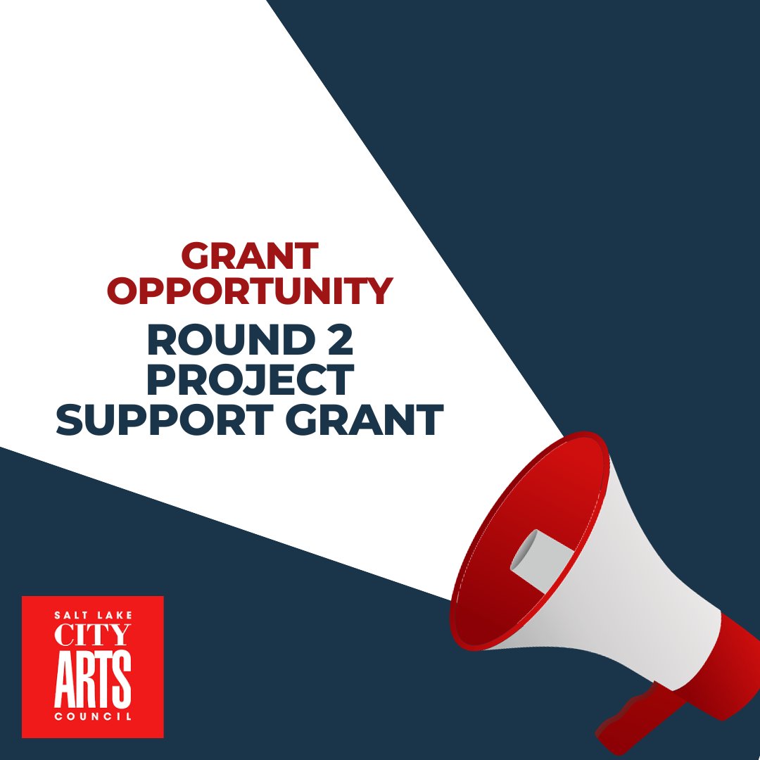 Salt Lake City Arts Council has opened Project Support Grant applications, due November 6, 2023.   saltlakearts.org/grants/project… 
The views and opinions expressed in any content from outside partners do not necessarily reflect the views of the Utah Division of Arts &amp; Museums.