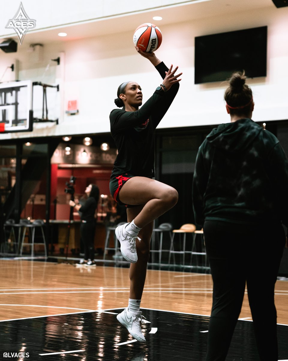 Keeping the main thing the main thing 🏀🔒

<a href="/_ajawilson22/">A'ja Wilson</a> // #RaiseTheStakes