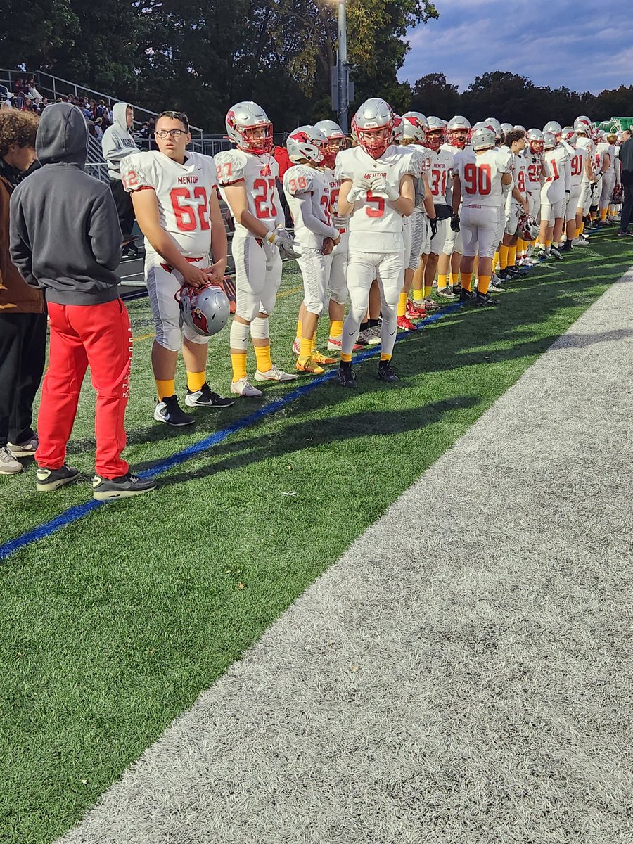 Cards and Mustangs from Strongsville tonight! Cards in yellow for Jack!