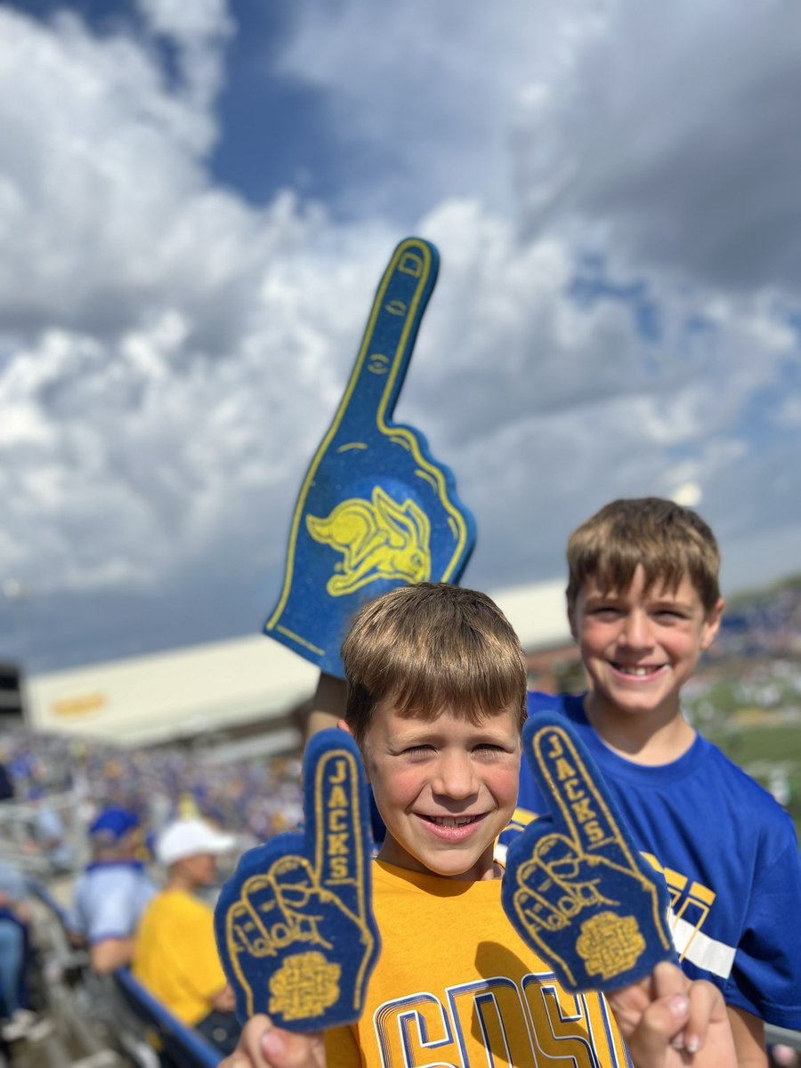 Saturdays are for the Jackrabbits!  #gojacks