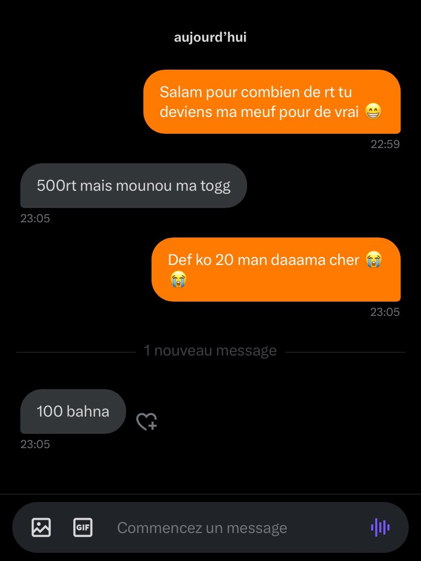 hadjabdoulah's tweet photo. Mes amis loves mes amis de tweeter venez rt je tiens à elle 
#Rtapprecies https://t.co/vo8SNye3OP