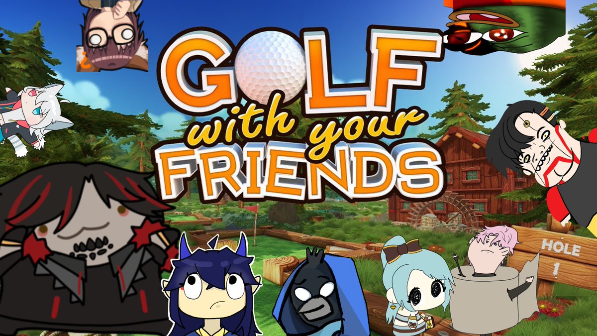 ⛩️BIG ANNOUNCEMENT⛩️

Tomorrow at 4:30PM PST (7:30PM EST)!!!!

Golf With Your Friends collab with a bunch of really cool individuals. Hope to see you there!

⬇️Link to channel down below⬇️