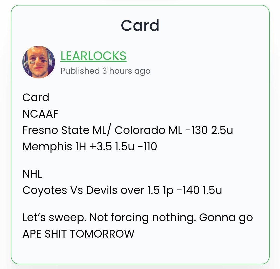 Erik04799328's tweet image. #PetrosPicks 
#DeadPresPicks 
#LearLocks
#ParlaySafari