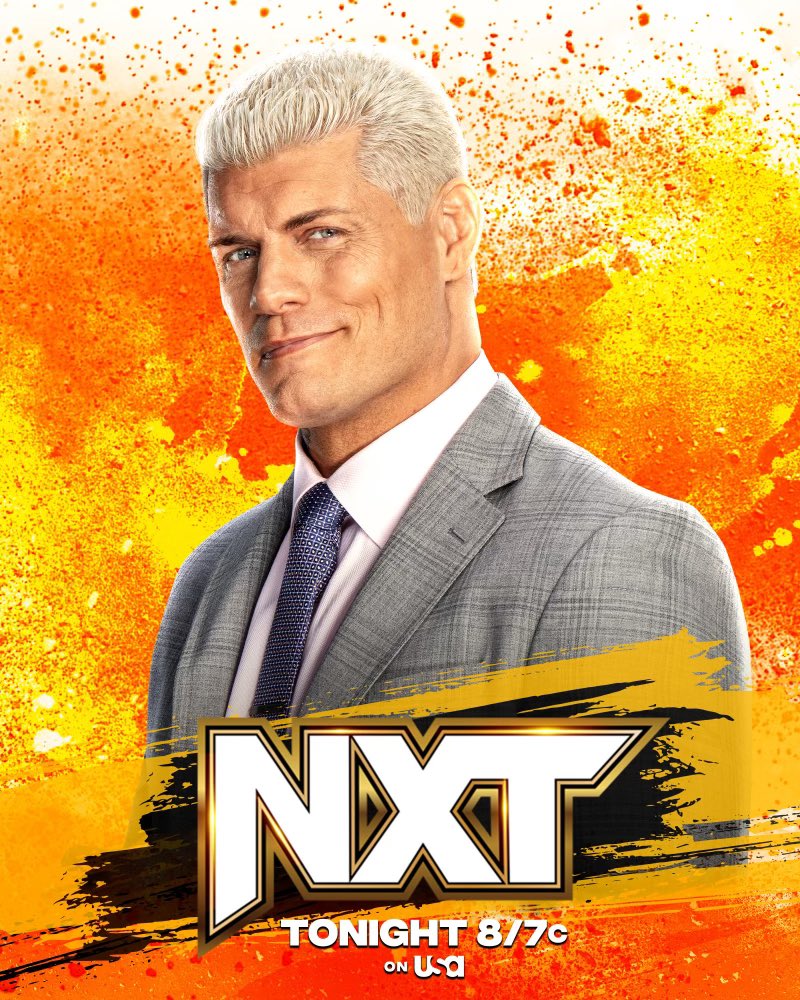 Last Tuesday before the clock struck midnight 🕰️ I made one final decision as Guest @WWENXT GM. Find out what that decision was this Tuesday on NXT! 8/7c on @USANetwork @WWE