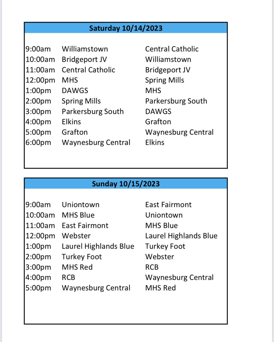 Anderson Court WV (@andersoncourtwv) on Twitter photo This weekend’s fall league schedule at Anderson Court.
Address:
343 Williams Road
Morgantown, WV
<a href="/wvprepbb/">WV Prep Basketball</a> <a href="/OllyReedSports/">Olly Reed Sports</a> @WVBlueChipHoops This weekend’s fall league schedule at Anderson Court.
Address:
343 Williams Road
Morgantown, WV
<a href="/wvprepbb/">WV Prep Basketball</a> <a href="/OllyReedSports/">Olly Reed Sports</a> @WVBlueChipHoops