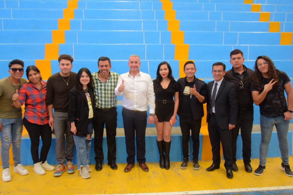 IMPA_Pachuca's tweet photo. Como lo ha instruido el Alcalde @sergiobanosr, asistimos a "Rocwell Road en concierto" en apoyo a prevenir el consumo de sustancias en menores de edad. 👧🏽🧒🏼  
Desde el IMPA con  @MeloMichlle enfocamos acciones para  fomentar hábitos de salud física y emocional.
@RubenEscalanteM https://t.co/IMXDcDE2U1